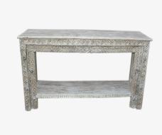 WOODEN CONSOLE TABLE BOX 021