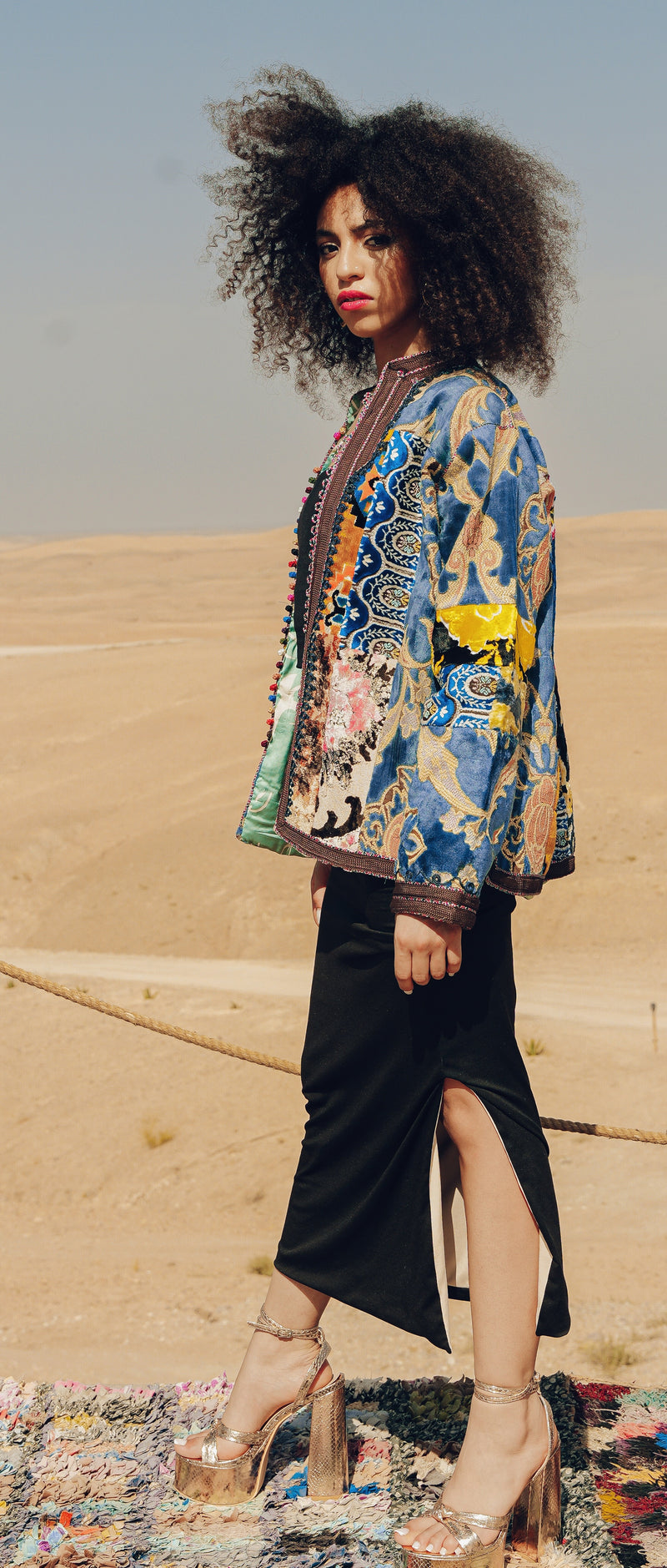 Marrakech Mosaic Bomber Jacket 148