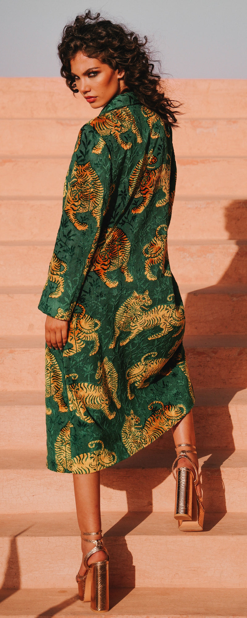 Tigress Trench Coat 159 XL