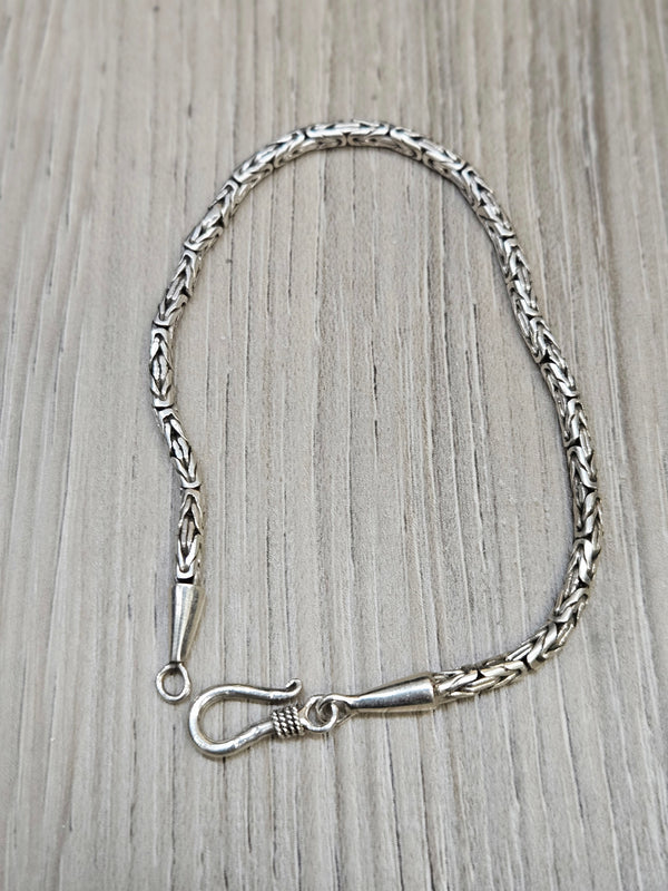 Twist SS Chain Bracelet