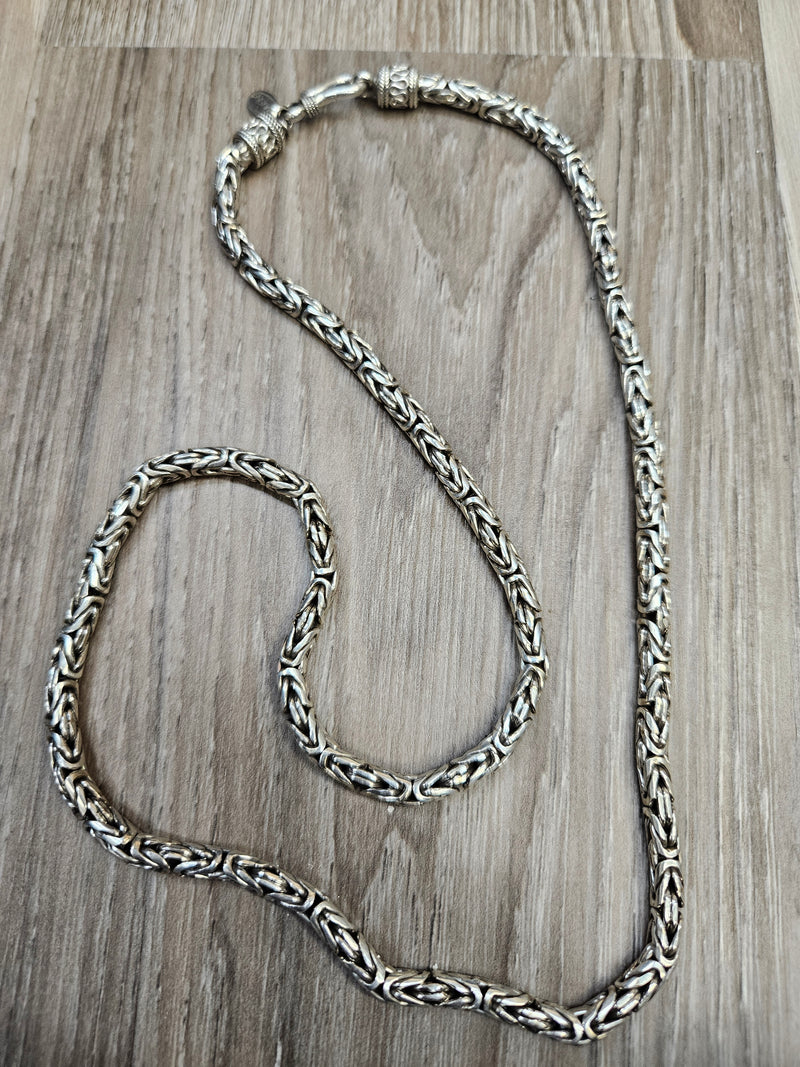 Wheat Chain 24", .925   168