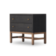 Nightstand-Black Raffia  251