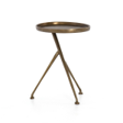 Accent Table - Raw Antique Brass 266