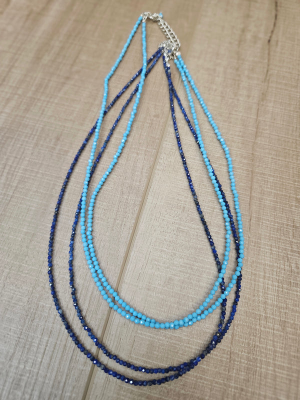 Turquoise Sgl Necklace .925