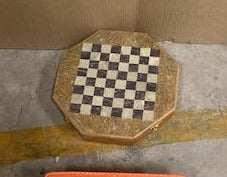 STONE CHESS SET HEXAGON 059