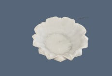 MARBLE FLOWER BOWL 078