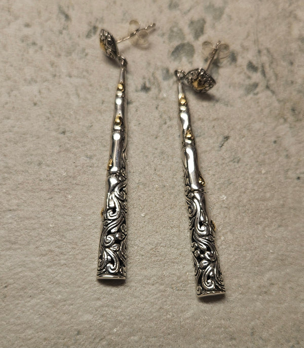 Long Dangle Earrings .925 433