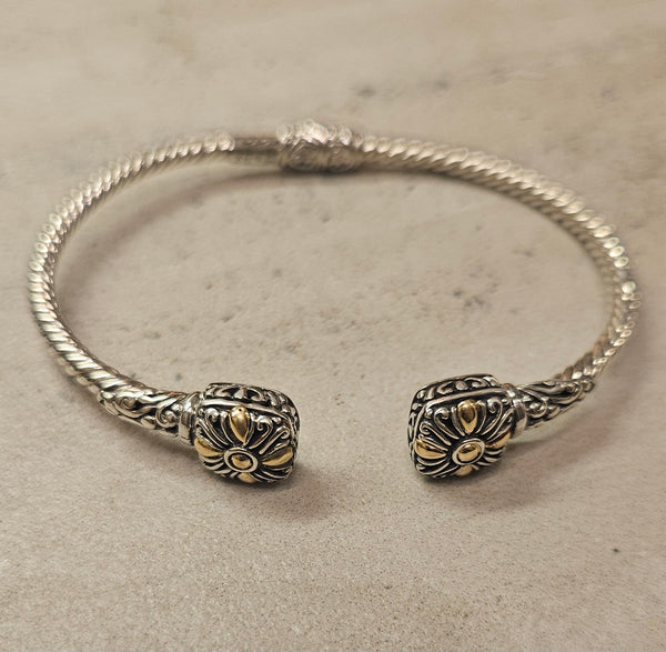 Cuff Bracelet 18kt /.925 436