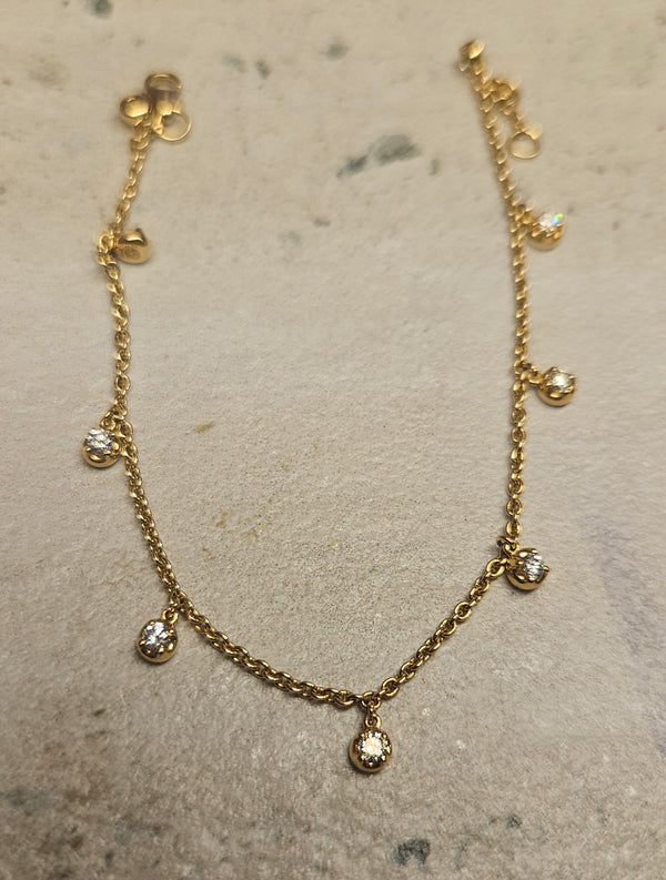 Diamond Bracelet 18kt gold 542