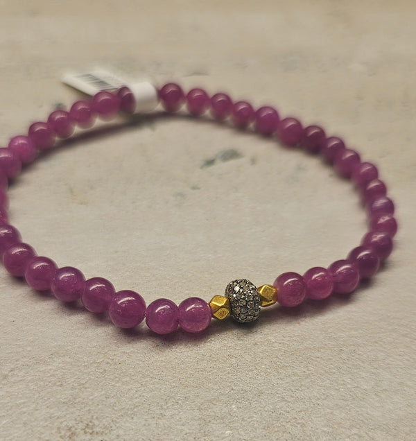 Ruby/Diamond, 18kt Bracelet 565