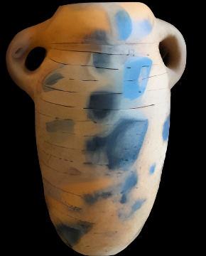 Grande Tall Barrio Splashed Handle Pot