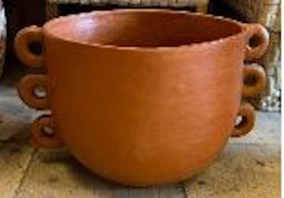 Row of Circles Serve Bowl