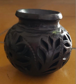 Mini Black Oaxaca Bud Vase