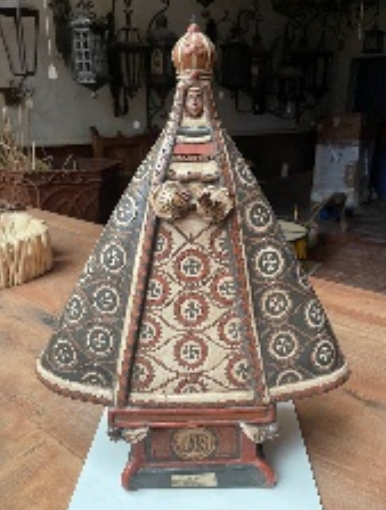 Virgen Soledad de las Cruses 60cm