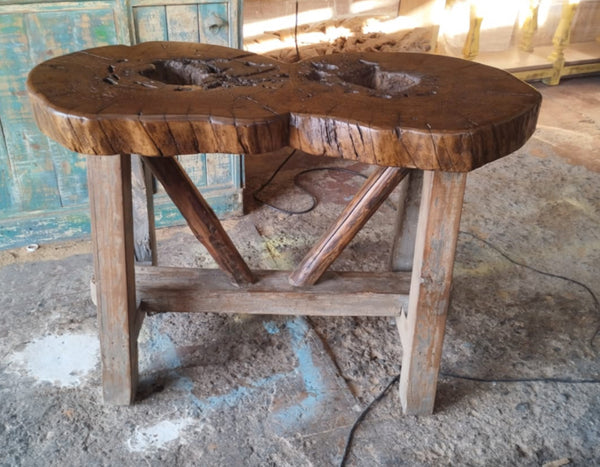 Tree Trunk Small Console Table