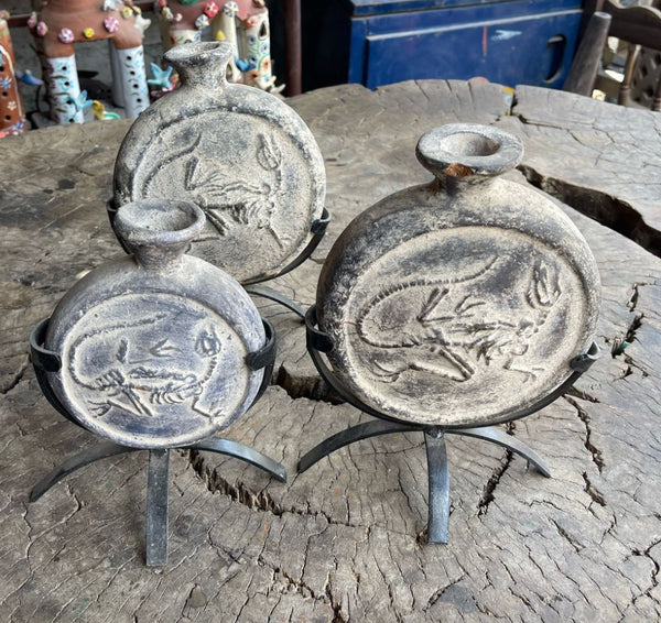 Round Coin Jugs on Stand