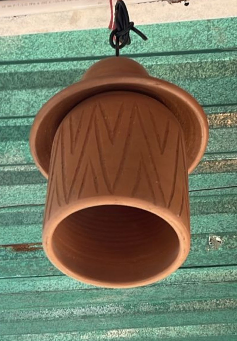 Clay Hate w/ V's Hanging Light