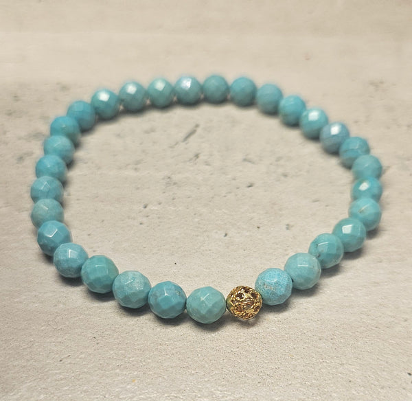 18kt Turquoise Bracelet 725