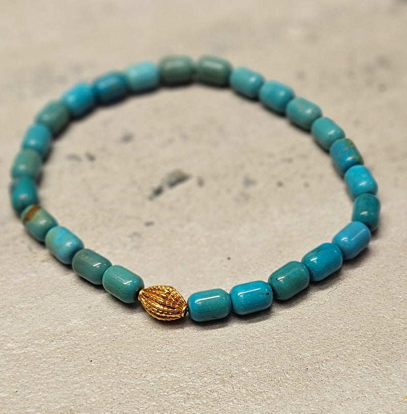 18kt Turquoise Bracelet 763