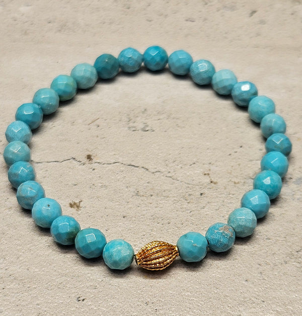 18ktGold, Turquoise Bracelet 766