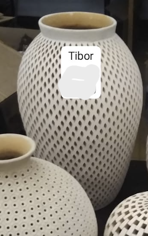 Vase cut out Oaxaca 822