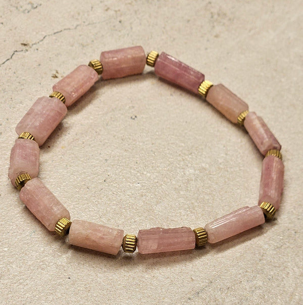 Pink Tourmaline Bracelet 216