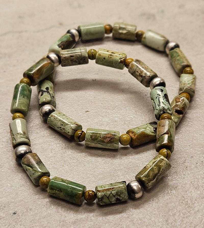 Turquoise Tube Bracelet 223