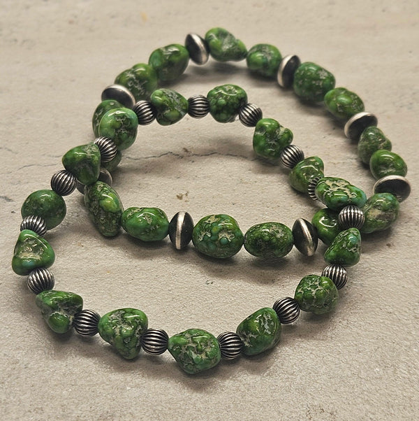 Nuggut Sonoran Turquoise Bracelet 224