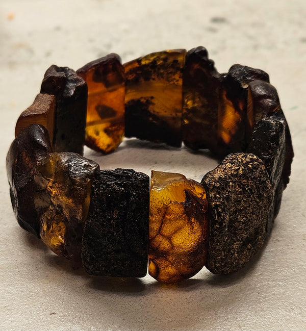 Rough Amber Bracelet 226