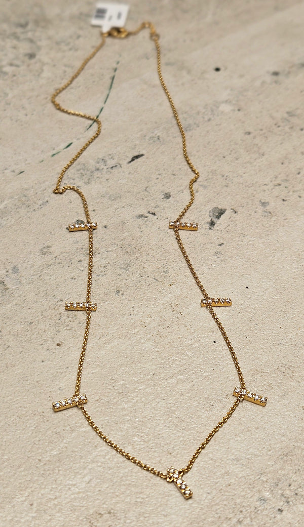 18kt Diamond Necklace 231