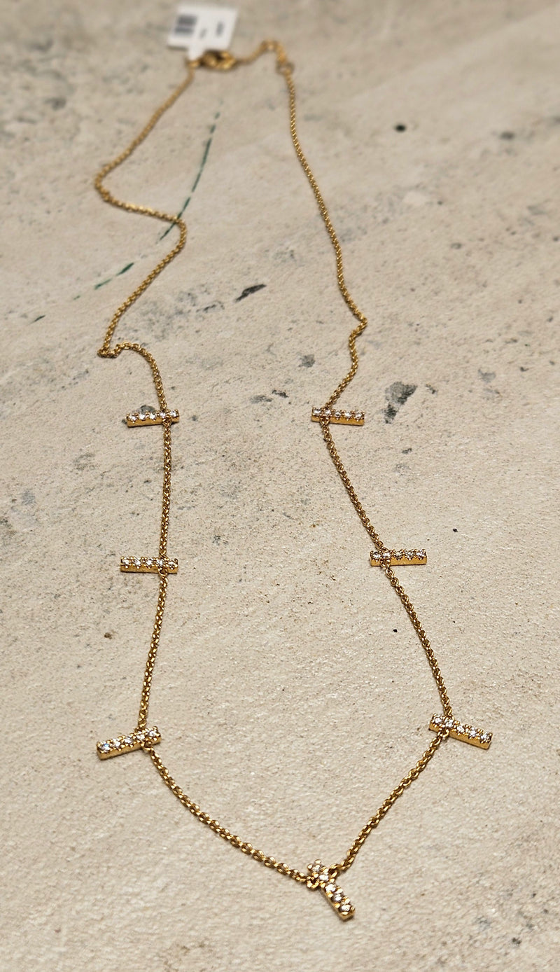 18kt Diamond Necklace 231