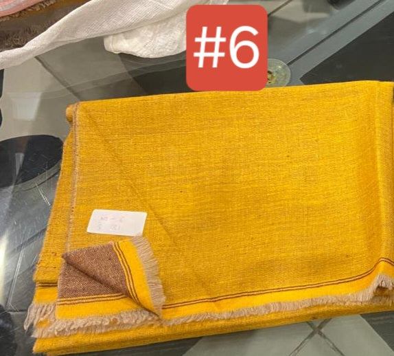 6 2-tone gold shawl 244