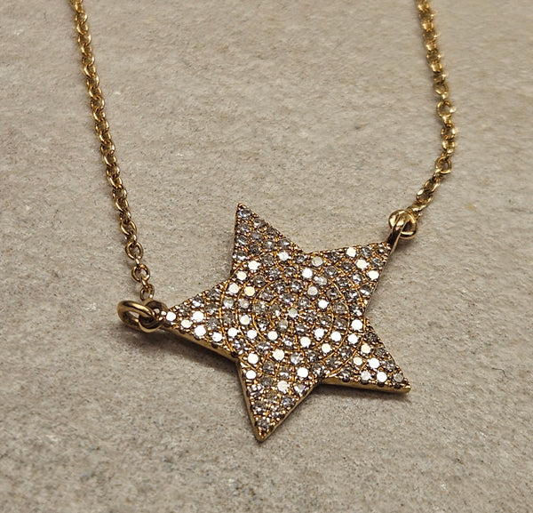 Star Diamond Necklace