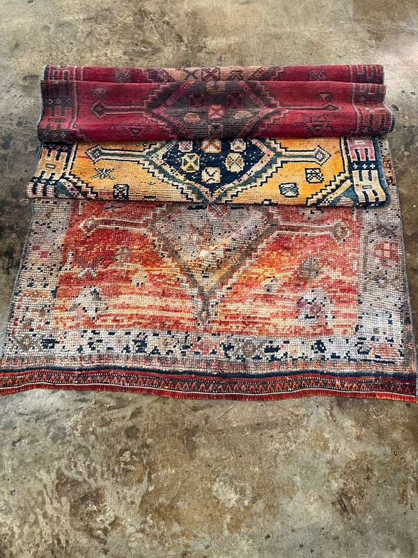 Turkish Vintage Runner 44x10.11" 378