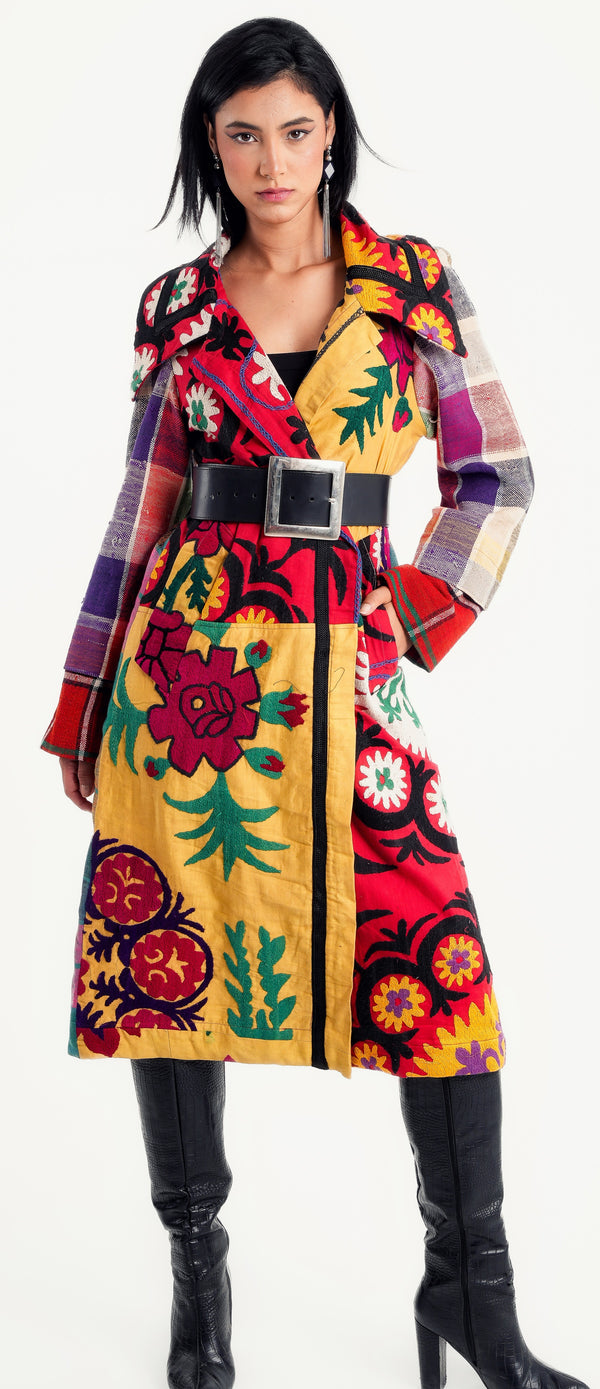 Jardin Majorelle Trench Coat 20