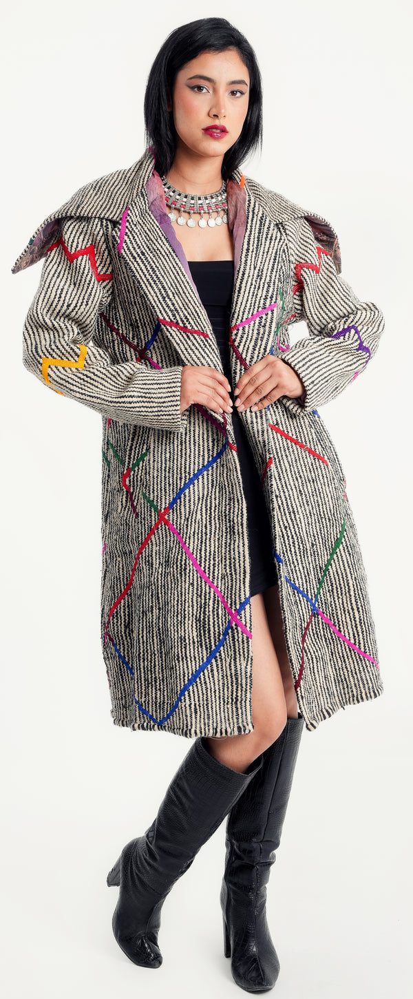 Sunwashed Stone Cape Trench Coat 21