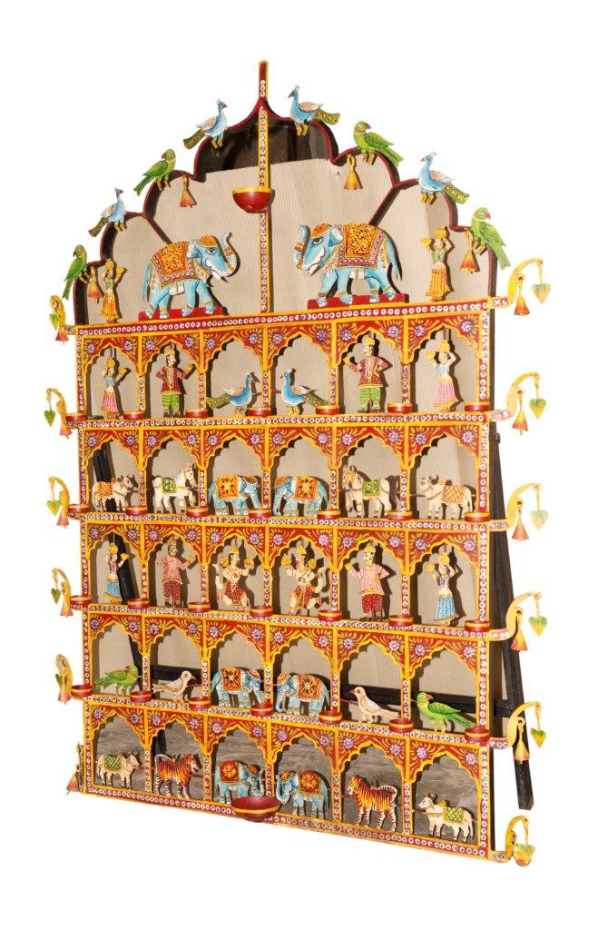 IRON TORAN CANDLE STAND 964