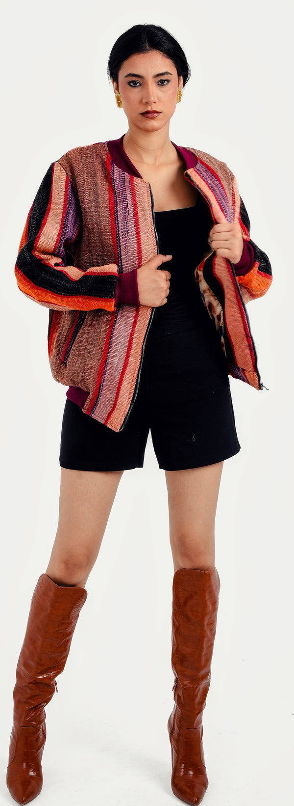 Dusk Berber Weave Bomber 77 M