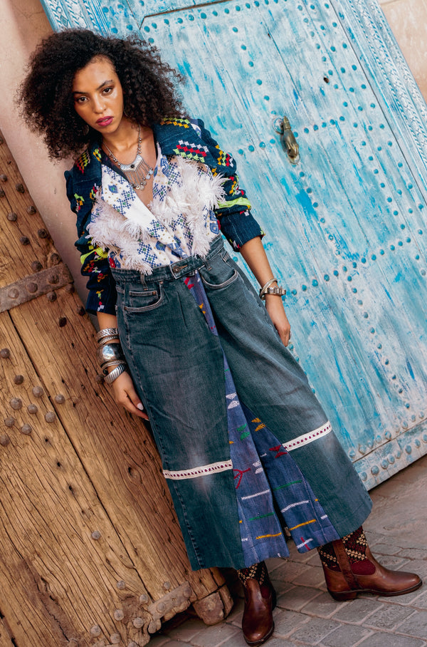 Desert Denim Trench Coat 97