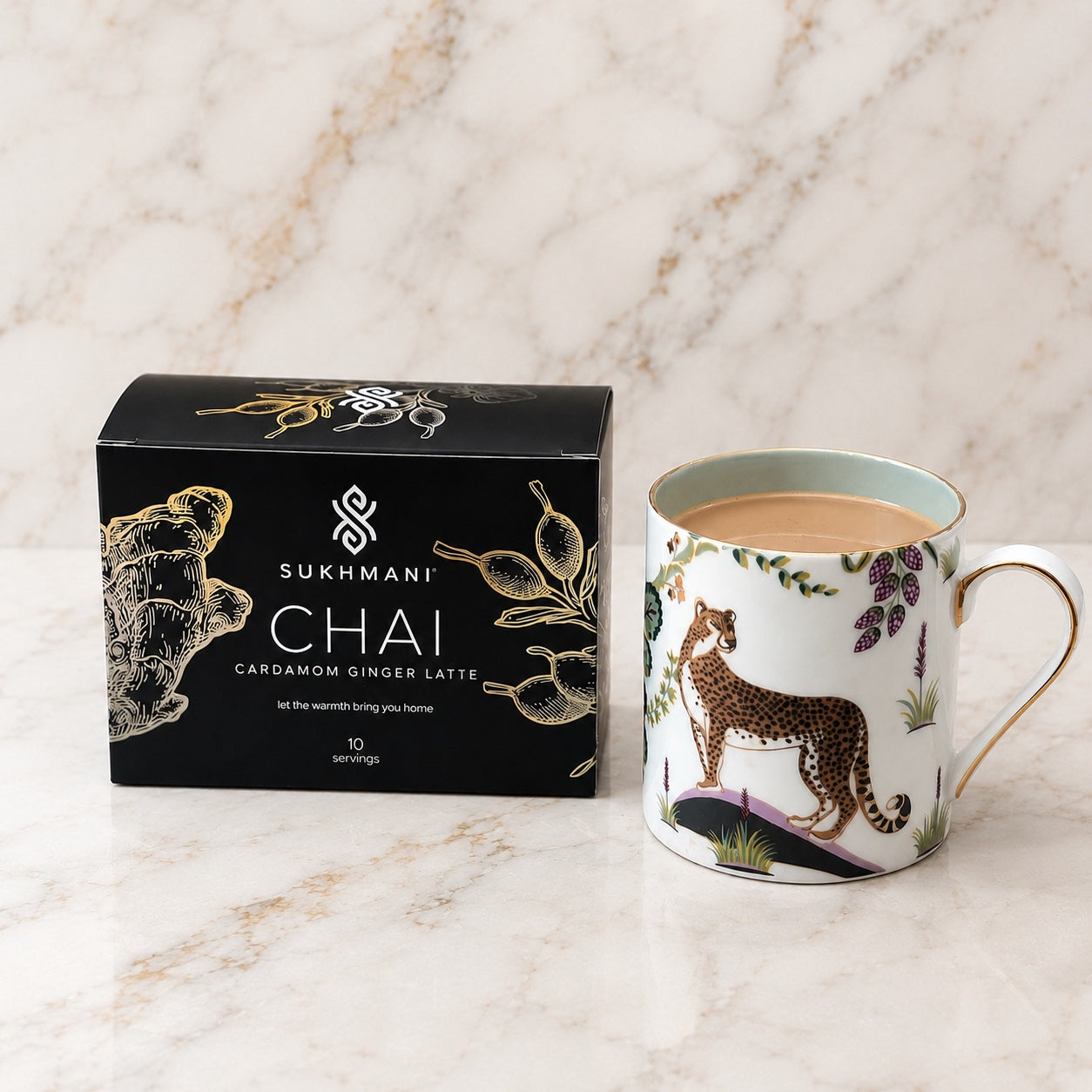 Sukhmani Signature Chai | Cardamom Ginger Latte