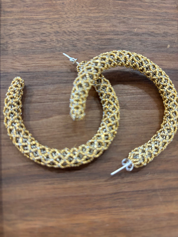 Large Fatty Hoop Earrings