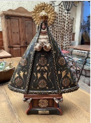 Virgen de la Soledad Palmitas 60 cm