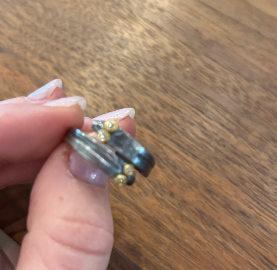 Snake wrap Dia Ring