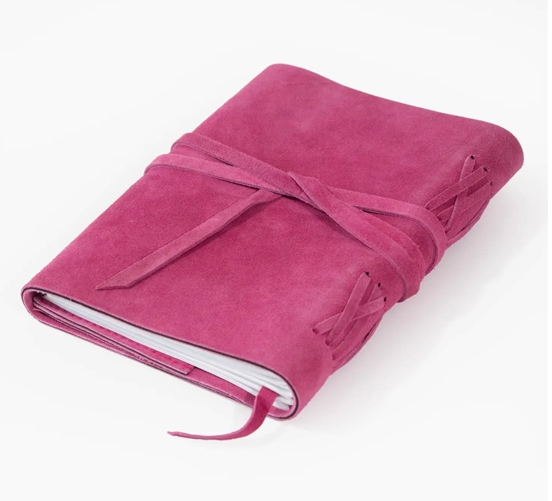 New Lrg Suede Tie Journal