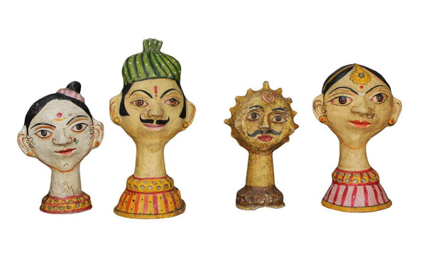 PAPER MACHE HEAD 022